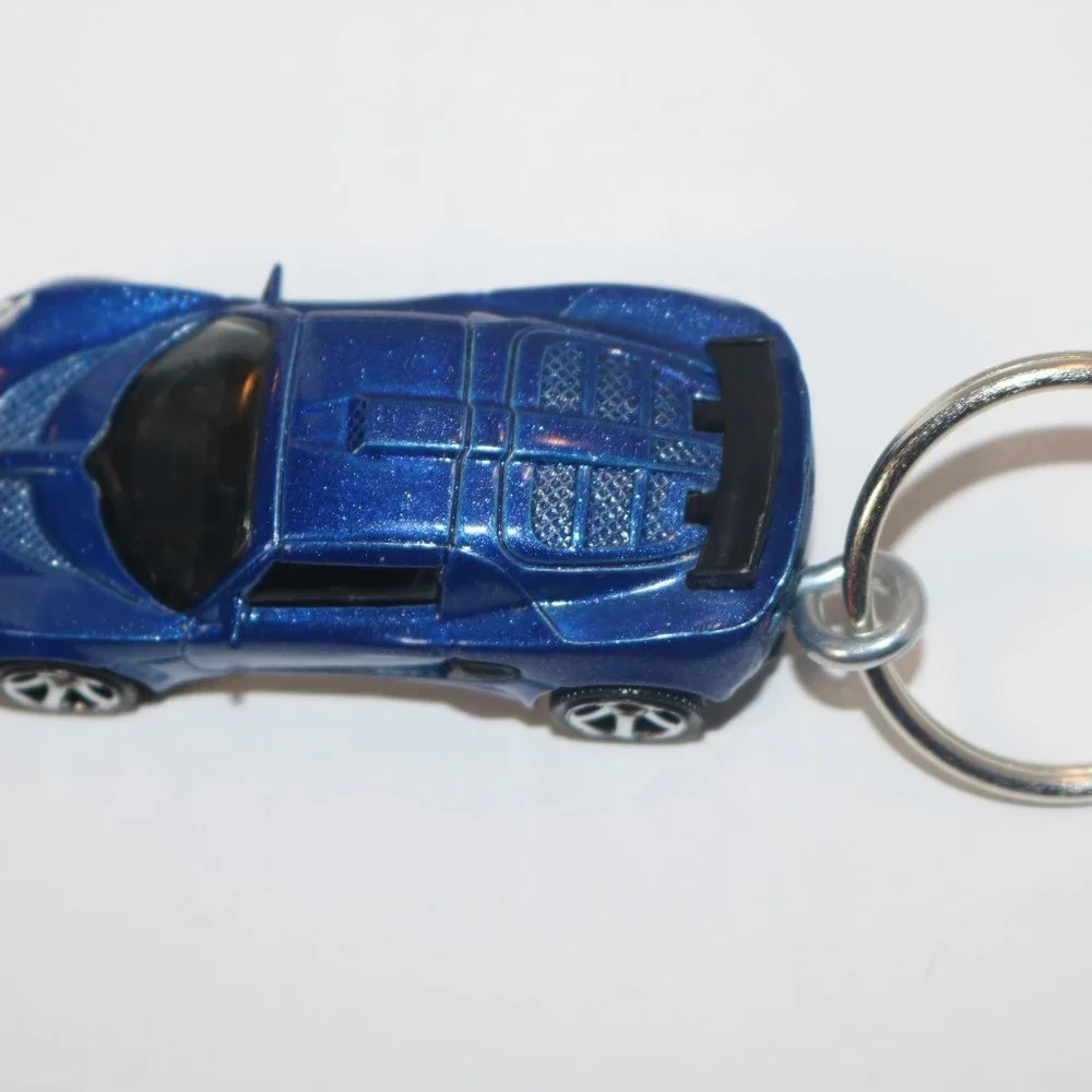 Matchbox Lotus 2006 car CUSTOM keychain